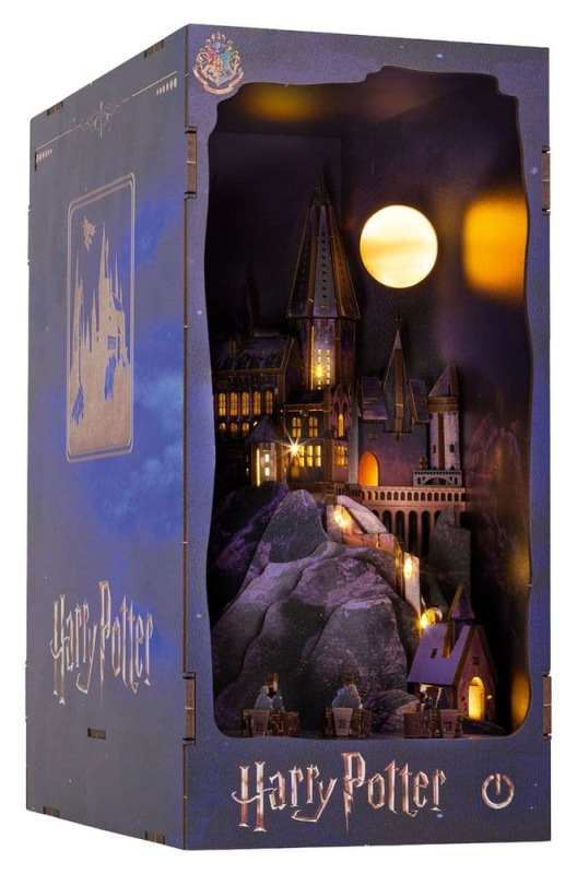 Harry Potter Tiny Adventures Book Nook Mini Diorama Hogwarts Castle 18 cm 3