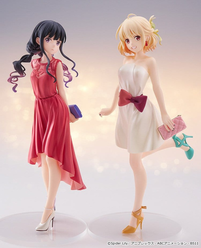 Lycoris Recoil Pop Up Parade PVC Figure Chisato Nishikigi: After Party! Ver. L Size 23 cm 4