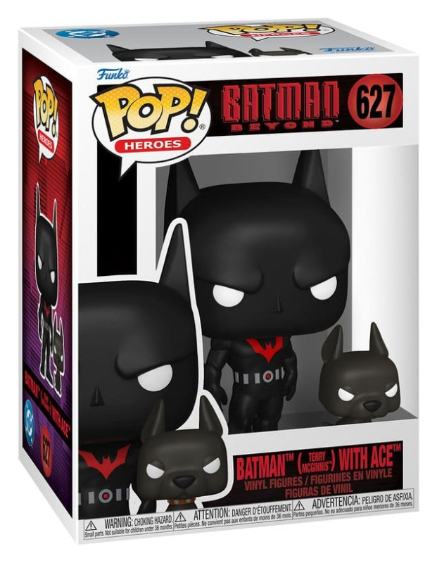 Batman Beyond: Return of the Joker POP! Heroes Vinyl Batman w/Ace 9 cm 1
