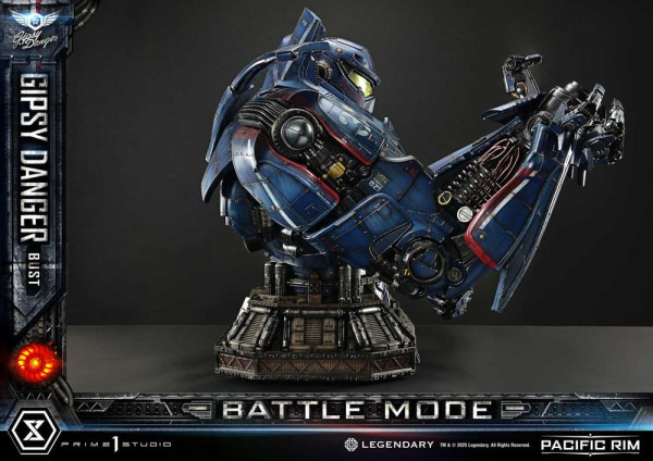 Pacific Rim Life Size Bust 1/1 Gipsy Danger Battle Mode 75 cm 11