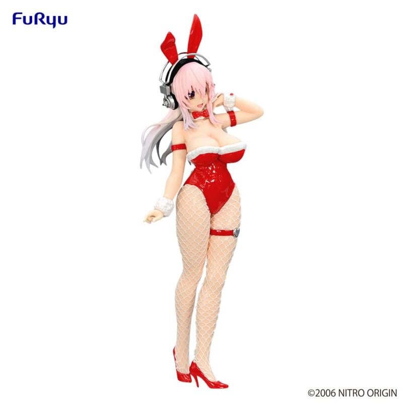 Super Sonico BiCute Bunnies PVC Statue Red Color Ver. 30 cm 10