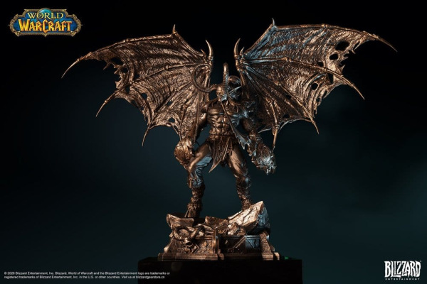 World of Warcraft 1/10 Scale Statue Illidan Stormrage (Bronze-Colored) 34 cm 8