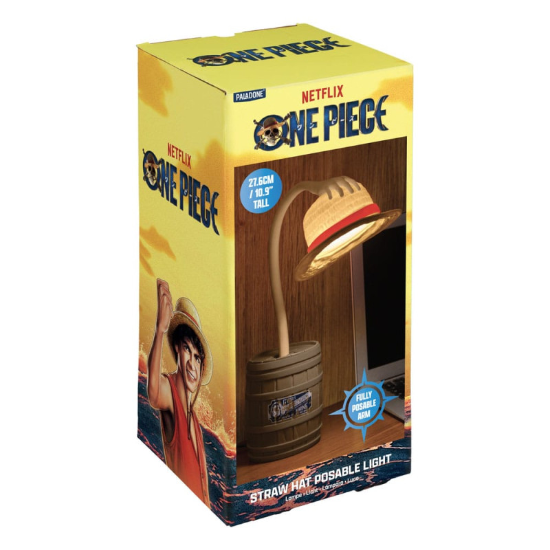 One Piece Posable Desk Light Straw Hat 28 cm 2