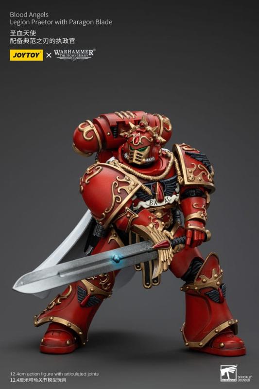 Warhammer The Horus Heresy Action Figure 1/18 Blood Angels Legion Praetor with Paragon Blade 13 cm