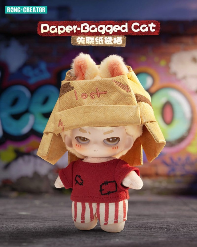 Neekyio Silent Beast Plush Keychain 15 cm Blind Box Display (6) 7