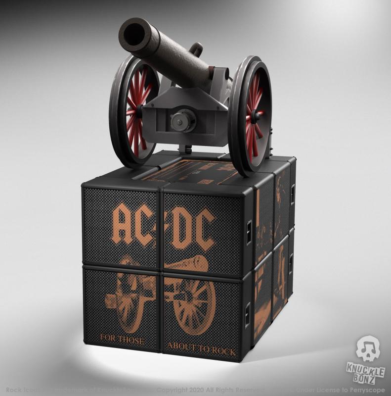 AC/DC Rock Ikonz On Tour Statues Cannon "For Those About to Rock" 2