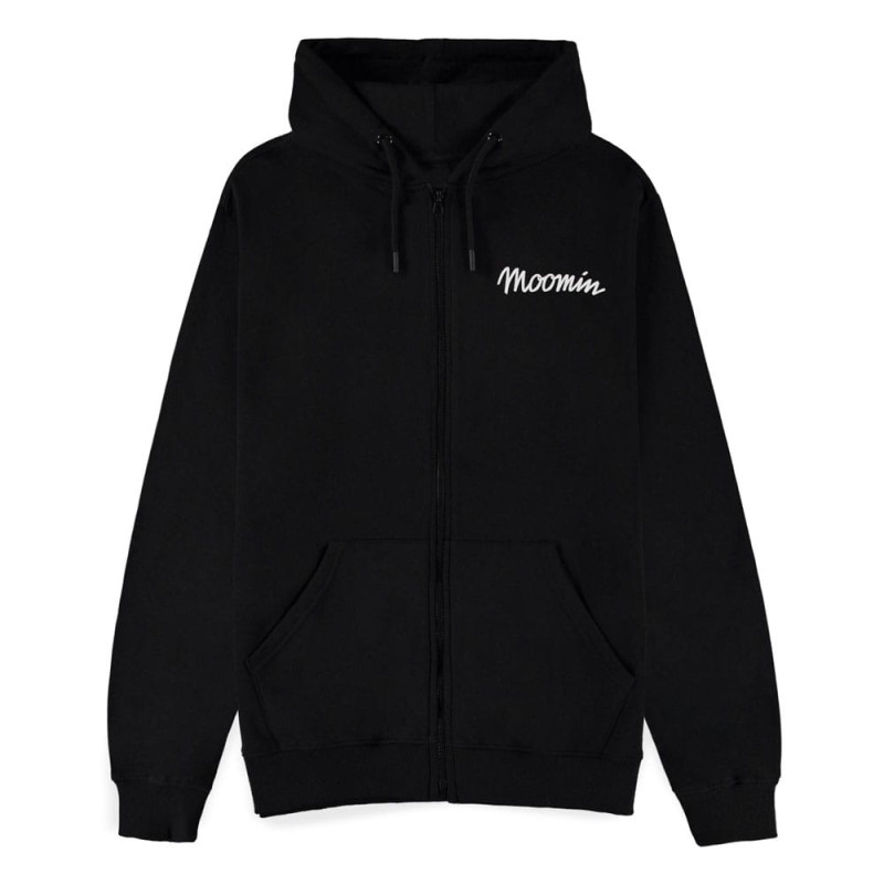 Moomins Zipper Hoodie Flower Size L 1