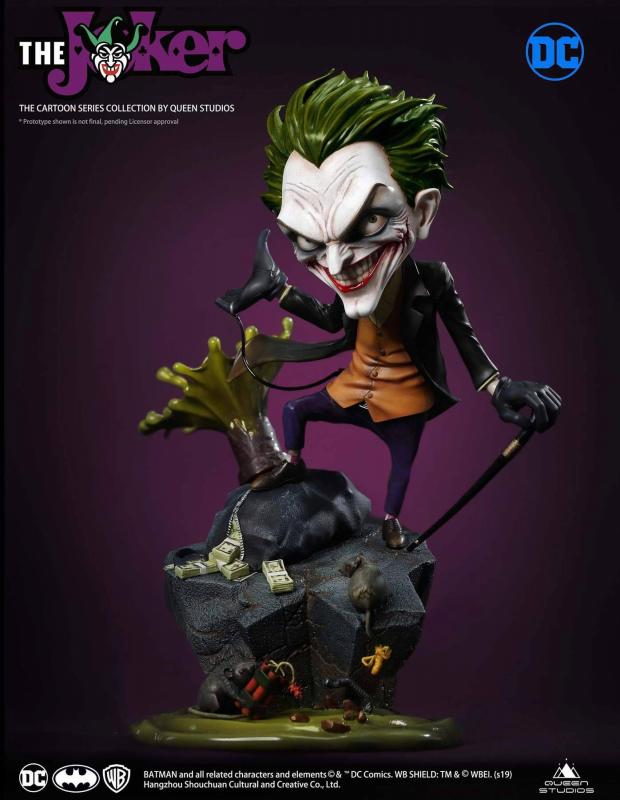 DC Cartoon Series Statue 1/3 The Joker 25 cm