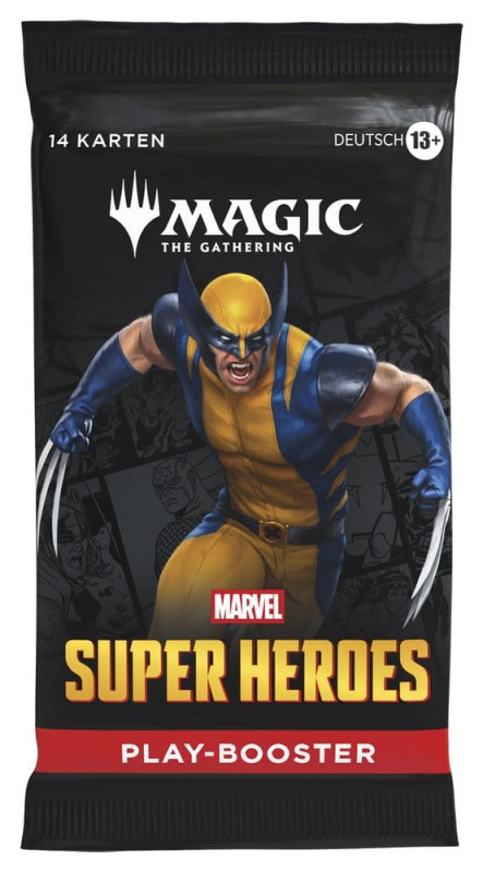 Magic the Gathering Marvel Super Heroes Play Booster Display (30) german 5