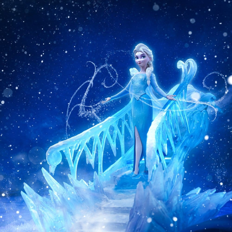 Frozen Art Scale Statue 1/10 Elsa 23 cm 5