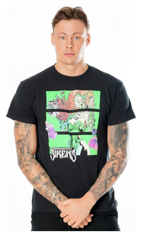 Gotham City Sirens T-Shirt Poison Ivy Sirens Cash Black Size L 7