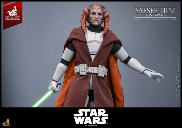 Star Wars: The Clone Wars Television Masterpiece Action Figure 1/6 Saesee Tiin (Clone Armor) (Hot To 9