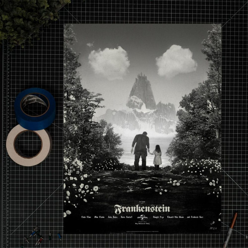 Frankenstein Art Print Frankenstein by Greg Ruth 61 x 46 cm - unframed 1