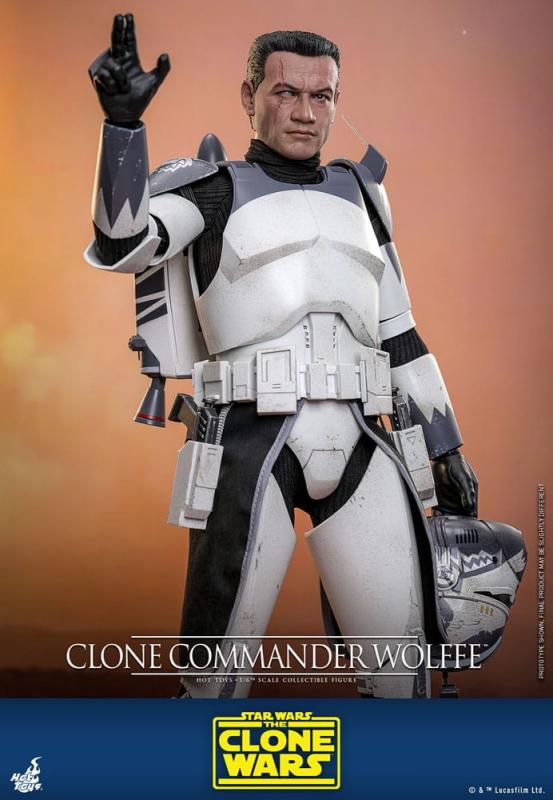 Star Wars: The Clone Wars Action Figure 1/6 Clone Commander Wolffe 30 cm 3