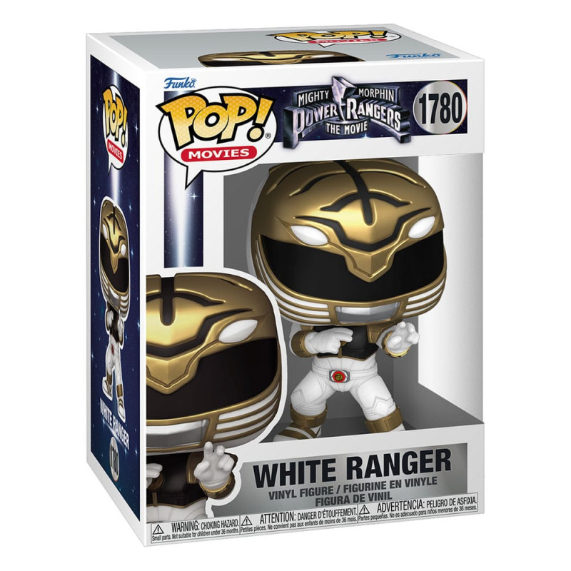 Mighty Morphin Power Rangers: The Movie POP! Movies Vinyl Figures White Ranger 9 cm 1