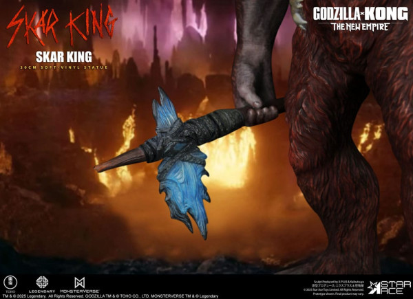 Godzilla vs. Kong: The New Empire Soft Vinyl Statue Skar King Unleash the Titan 30 cm 9