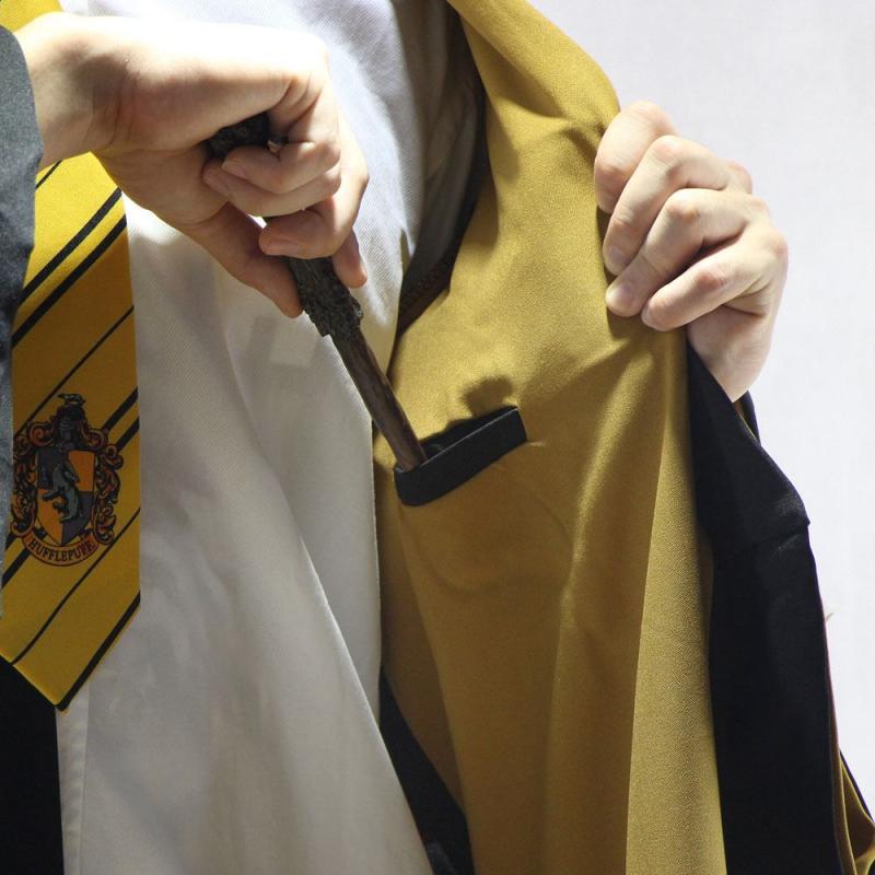 Harry Potter Wizard Robe Cloak Hufflepuff Size XL