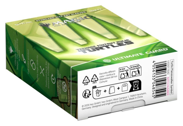 Ultimate Guard Art Sleeves Magic: The Gathering | Teenage Mutant Ninja Turtles - Planeswalker Symbol 3