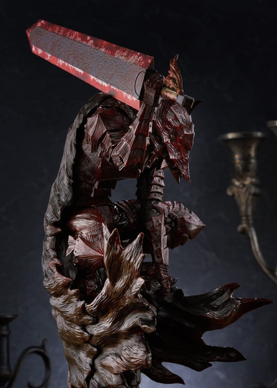 Berserk Pop Up Parade PVC Figure Guts (Berserker Armor): Bloody Paint Ver. L Size 28 cm 5