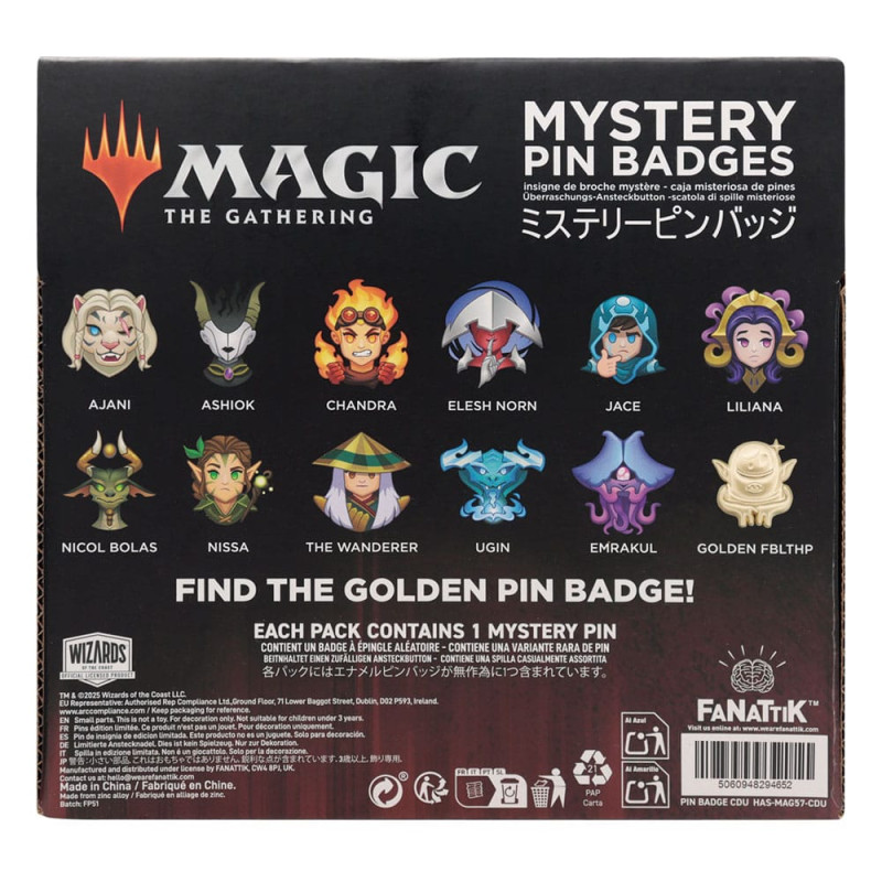 Magic: The Gathering World Pin Badge Mystery Pin Badge Display (12) 4