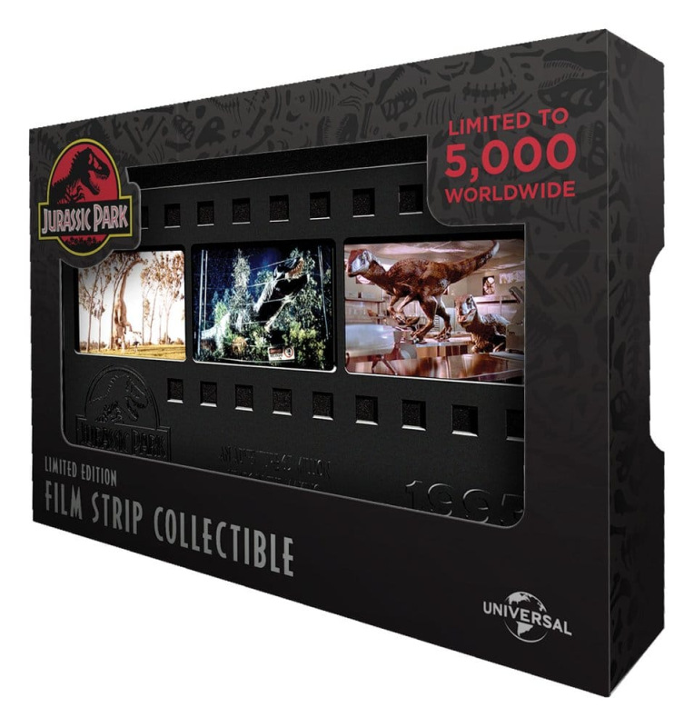 Jurassic Park Ingot Metal Film Strip Collectible 12 cm 3