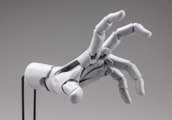 Takahiro Kagami PVC Artist Support Item Hand 1/1 Model Men /L Gray 22 cm 4