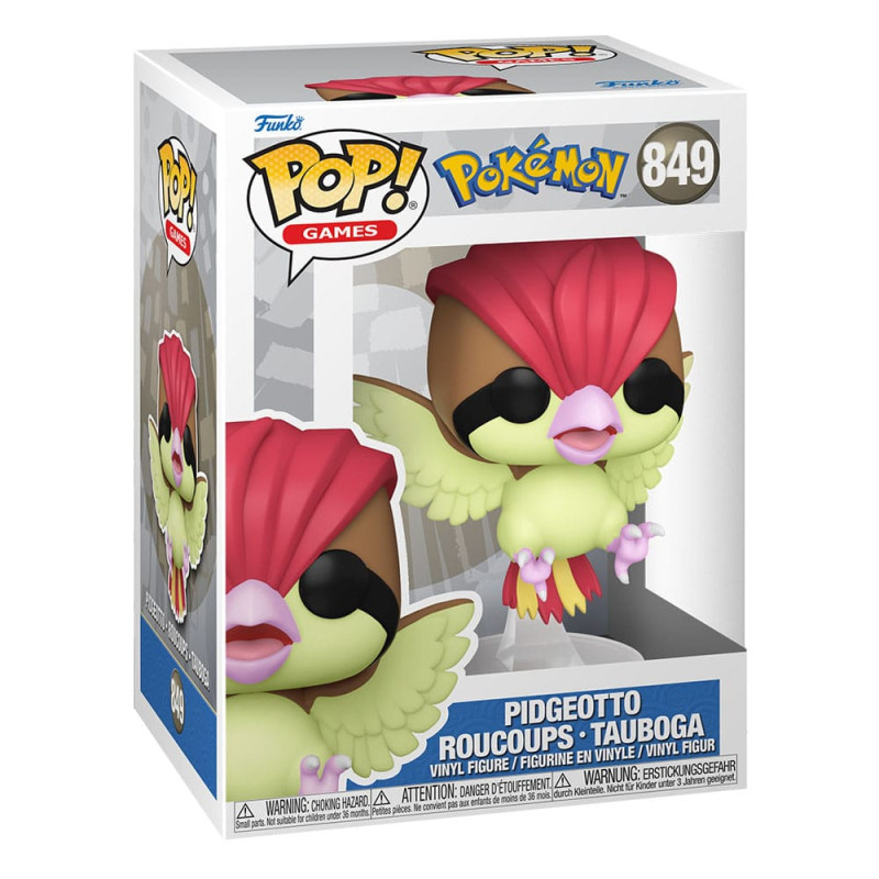 Pokemon POP! Games Vinyl Figure Pidgeotto 9 cm 1