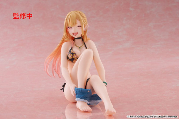 My Dress-Up Darling PVC Statue Desktop Cute Figure Marin Kitagawa Measured Swimsuit Ver. 13 cm 1