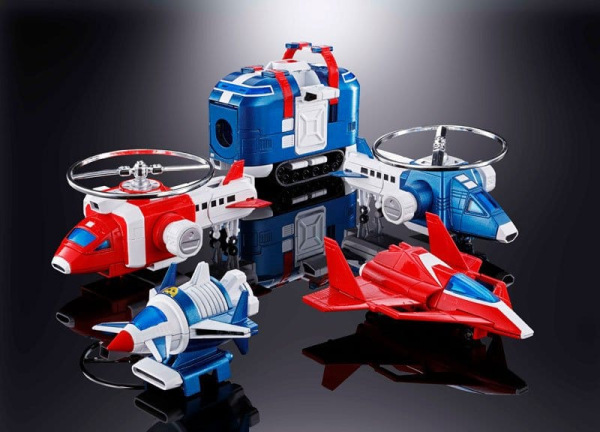 Armored Fleet Dairugger XV Soul of Chogokin Diecast Action Figure GX-88 3