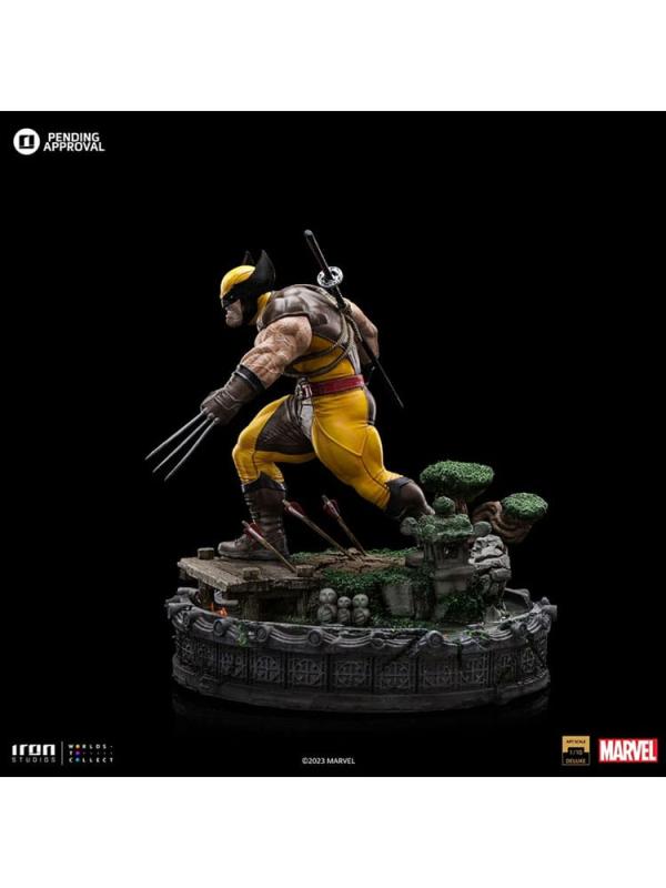 Marvel Art Scale Deluxe Statue 1/10 Wolverine Unleashed 20 cm