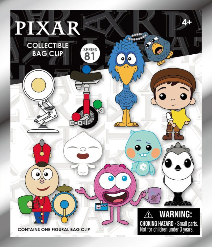 Pixar 3D PVC Bag Clips Series 82 Blind Bag Display (24) 1