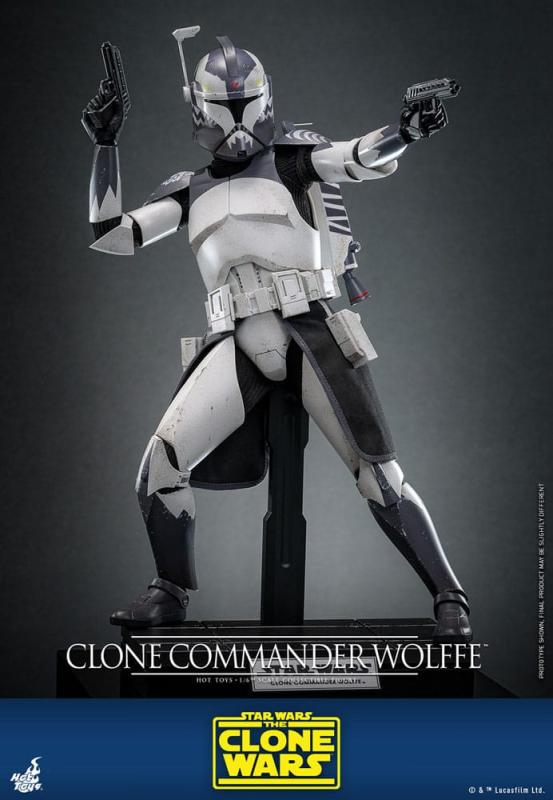 Star Wars: The Clone Wars Action Figure 1/6 Clone Commander Wolffe 30 cm 2