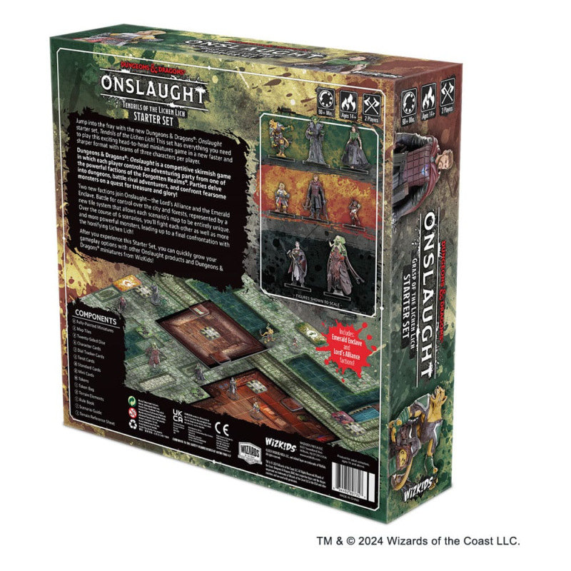 Dungeons & Dragons Game Expansion Onslaught Starter Set - Tendrils of the Lichen Lich *English Versi 6