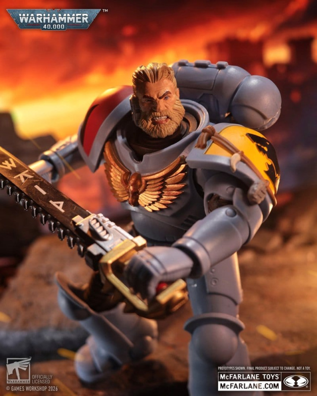 Warhammer 40,000 Action Figure Grey Hunter (Space Wolves) 18 cm 12