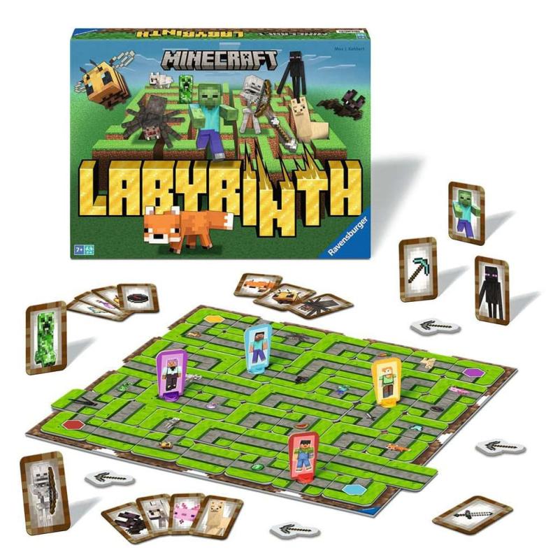 Minecraft Board Game Labyrinth 1