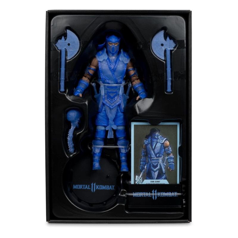 Mortal Kombat Action Figure Glow in the Dark Edition Sub-Zero (Gold Label) 18 cm 6