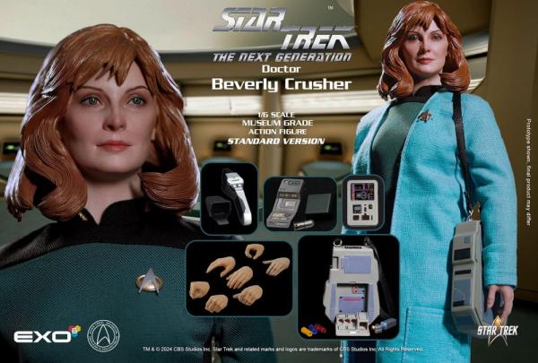 Star Trek: The Next Generation Action Figure 1/6 Dr. Beverly Crusher (Standard Edition) 27 cm