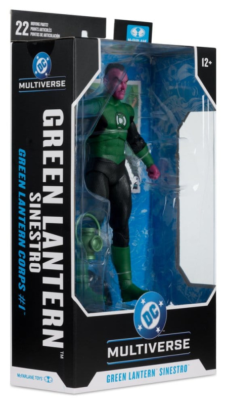 DC Multiverse Action Figure Green Lantern Sinestro (Green Lantern Corps 1) 18 cm 7
