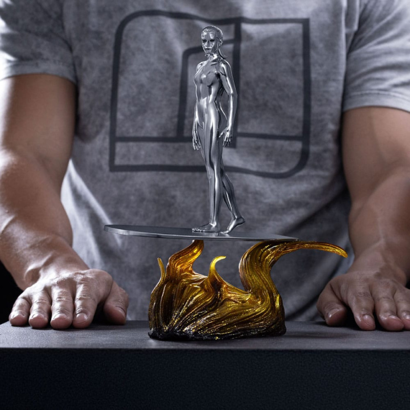 Fantastic Four Art Scale Statue 1/10 Silver Surfer 27 cm 10