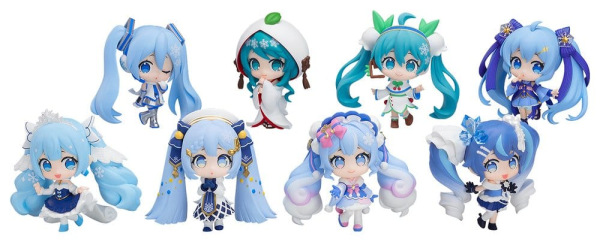 Character Vocal Series 01: Hatsune Miku Mini Figure Snow Miku All Stars Figure Collection Vol. 2 8 c