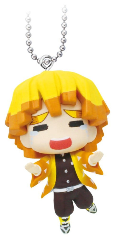 Demon Slayer: Kimetsu no Yaiba Swing Danglers Keychains 3 cm Mystery Capsule Display (12) 3