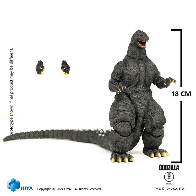 Godzilla Exquisite Basic Action Figure Godzilla vs King Ghidorah Godzilla Hokkaido 18 cm 8