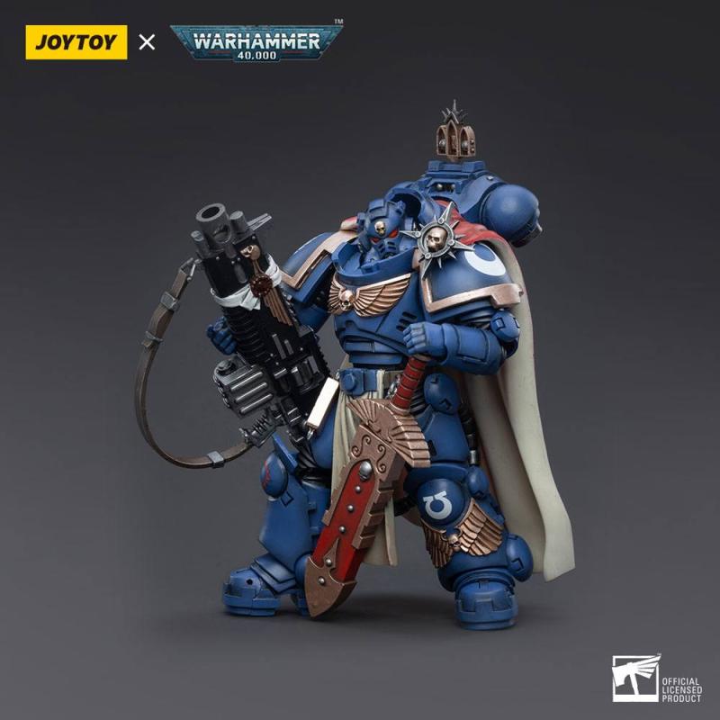 Warhammer 40k Action Figure 1/18 Ultramarines Captain with Master-Crafted Heavy Bolt Rifle 12 cm 11