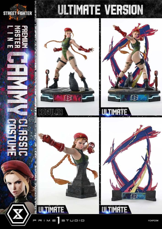 Street Fighter 6 Premium Masterline Statue 1/4 Cammy Classic Costume Ultimate Bonus Version 54 cm 9