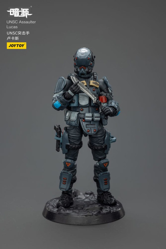 UNSC Dark Source Action Figur Assaulter Lucas 7 cm 7
