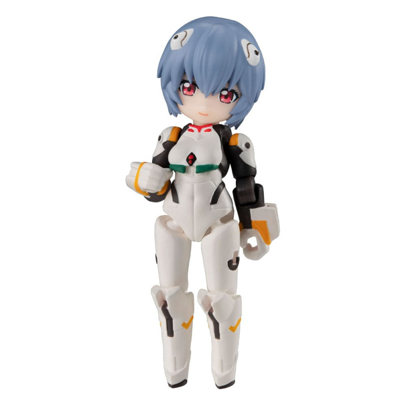 Evangelion Desktop Army Figures Ayanami Rei & Evangelion No. 0 (Kai) 15 cm 2