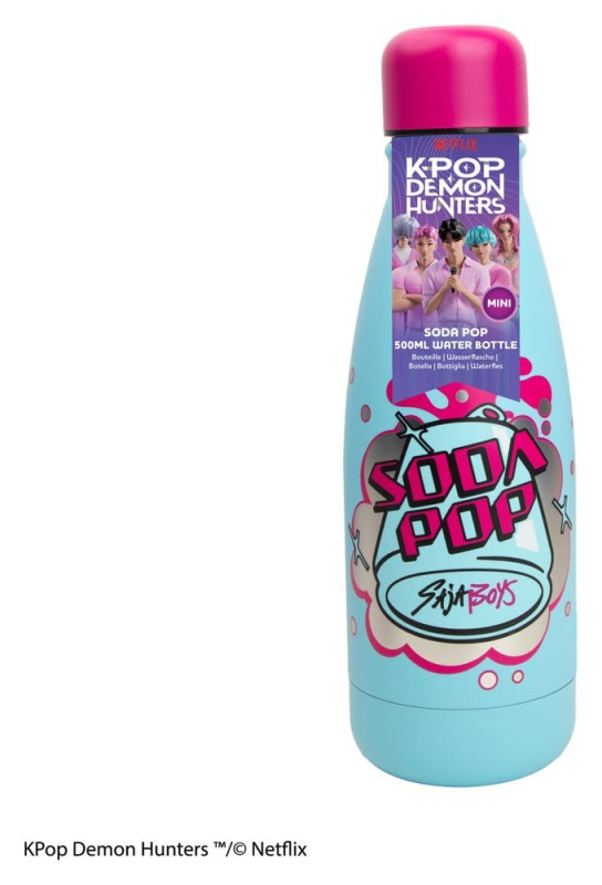 KPop Demon Hunters Mini Water Bottle Soda Pop 2