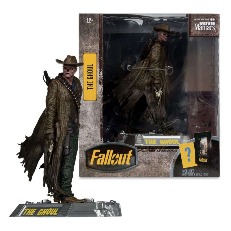 Fallout Movie Maniacs Action Figure The Ghoul (Season 2) 17 cm 3
