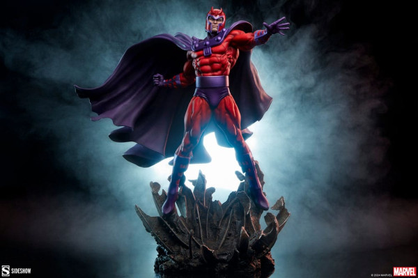 Marvel Premium Format Statue Magneto: Master of Magnetism 64 cm 6