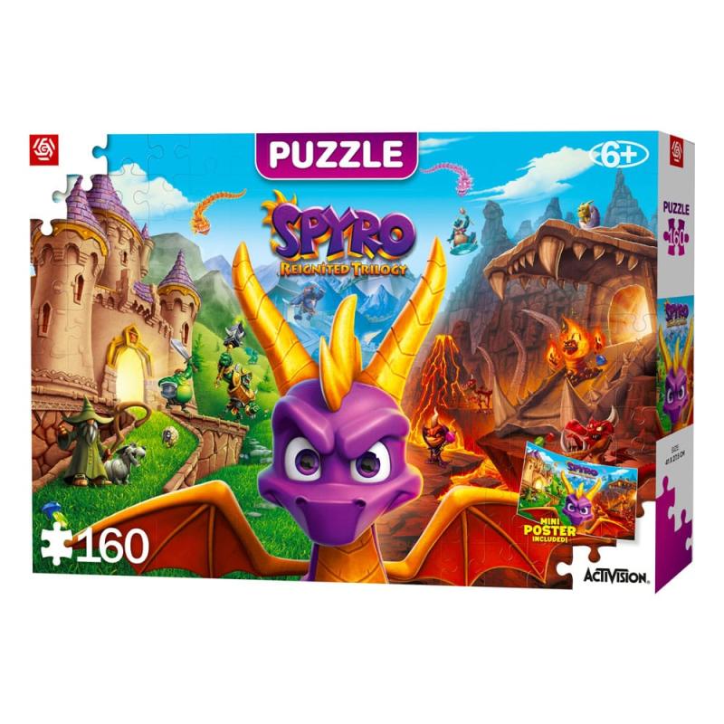 Spyro Reignited Trilogy Kids Puzzle (160 pieces)